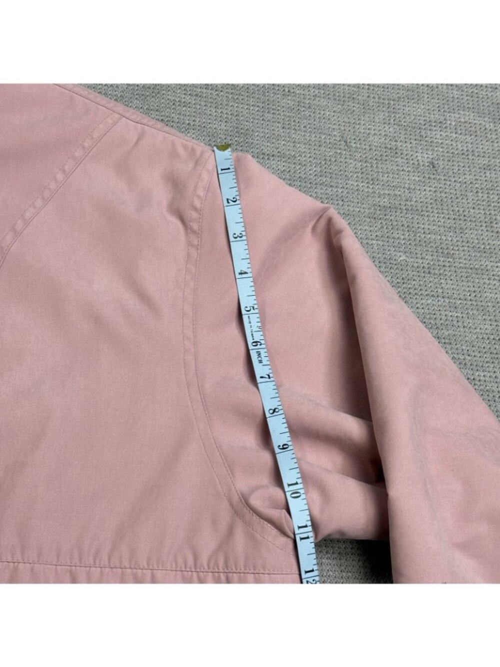 Cabelas Windbreaker Jacket Womens Sz XL Lavender Vented Back High Neck Snap Zip - Picture 14 of 16